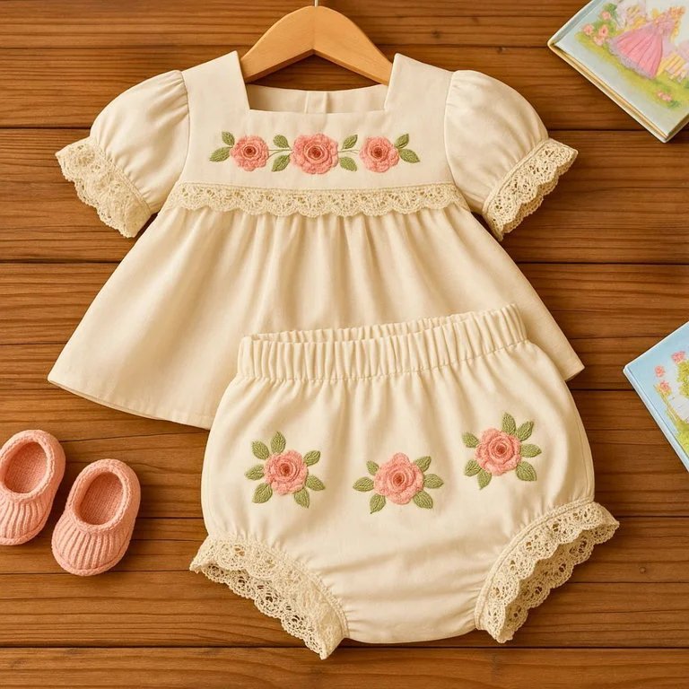 In der Kollektion enthaltenes Baby-Outfit 1